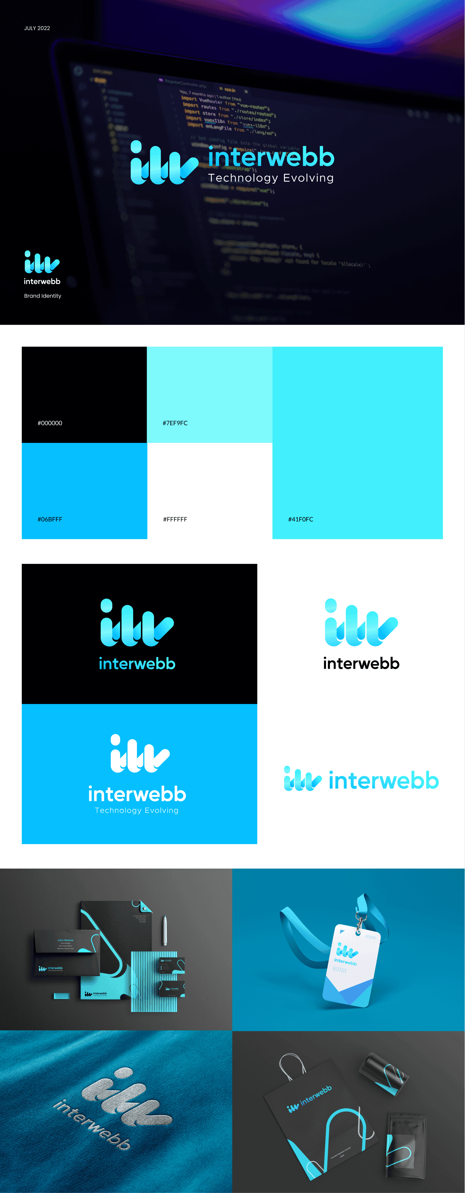 Interwebb Logo Design